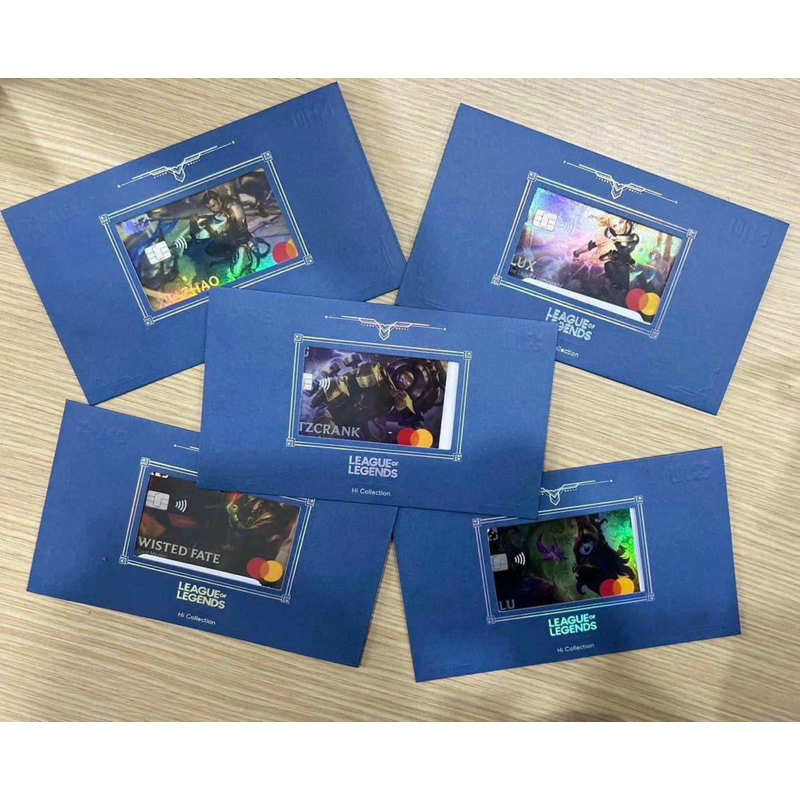 Thẻ MB Bank Master card Lol Liên Minh Huyền Thoại Mới ra mắt