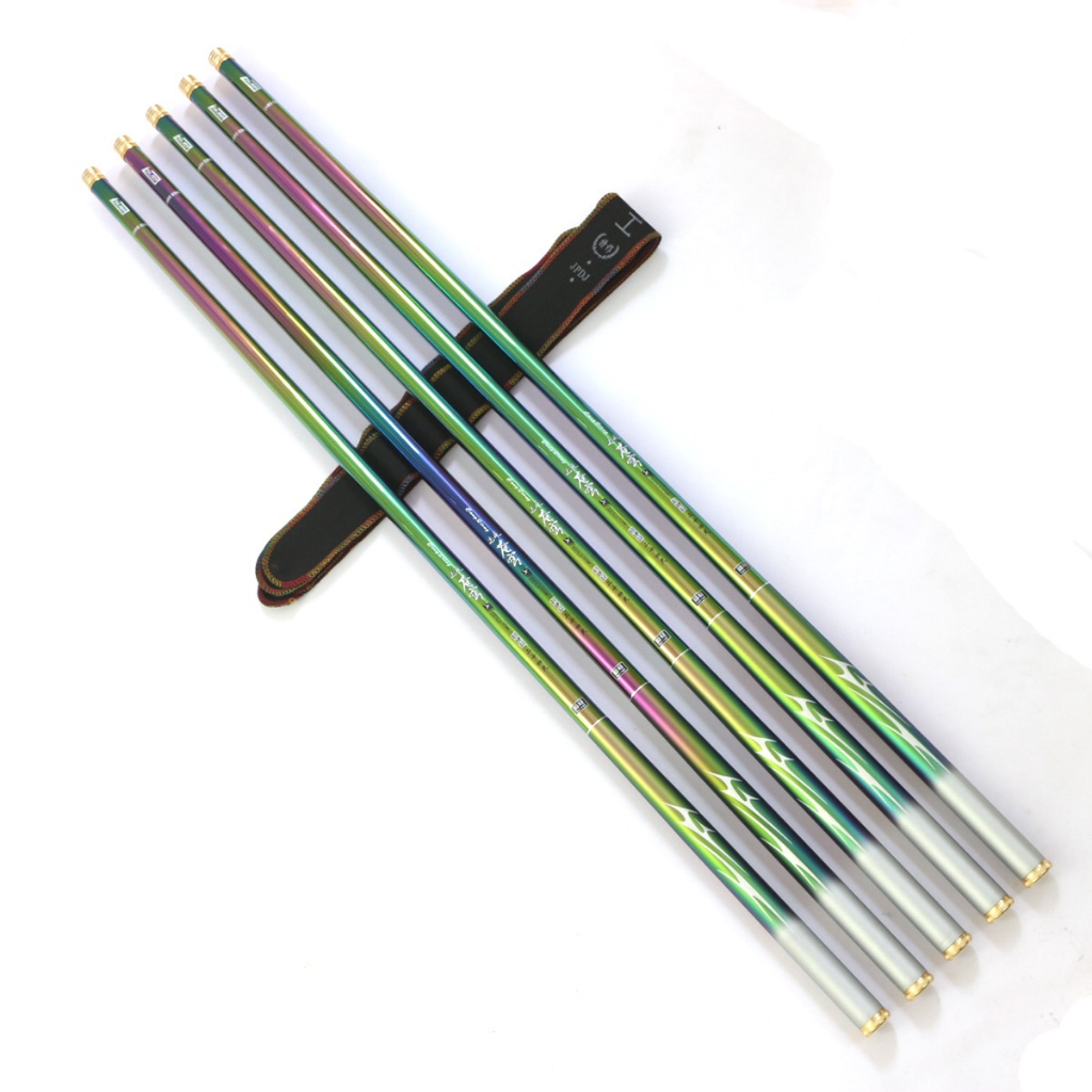 Cần Câu Đài Cần câu tay Nguyệt Long SHARP 5H - Tặng Kèm Đọt Phụ đồ câu đài