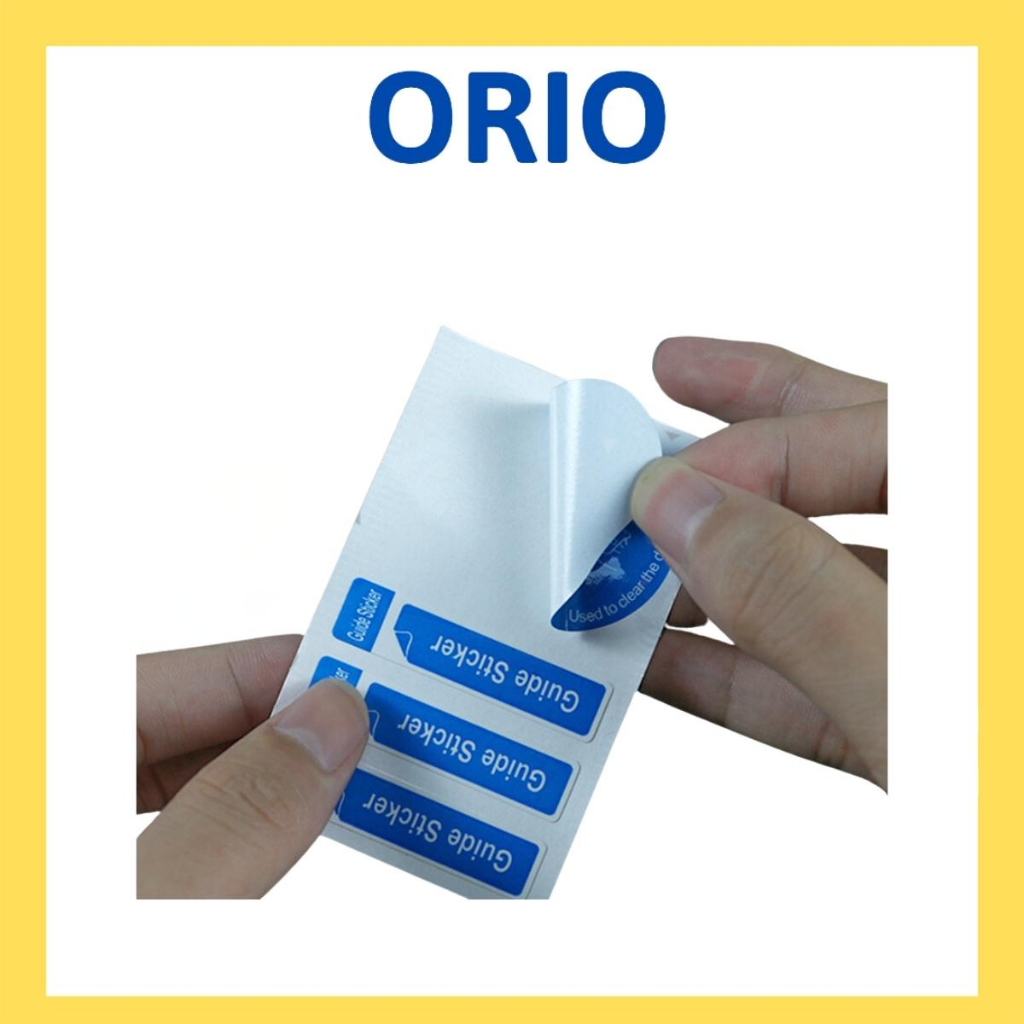 Miếng dán lấy bụi vệ sinh màn hình điện thoại khi dán kính cường lực - ORIO