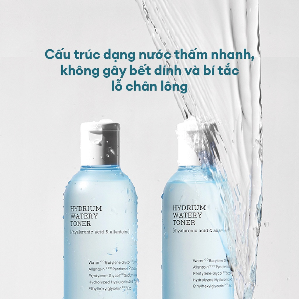 Cosrx Hydrium Watery Toner & Full Fit Propolis Synergy Toner cho làn da tươi sáng, kết hợp tuyệt vời giữa nước propolis và nước panthenol