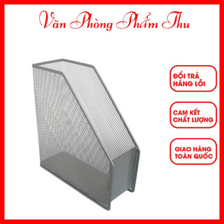 Khay xéo kim loại để tài liệu giấy tờ bàn làm việc rất tiện lợi.