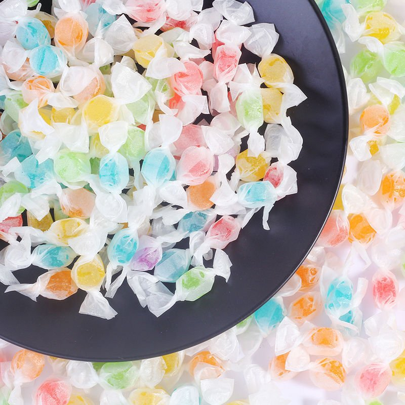 Comb0 500g Kẹo hạc giấy/ kẹo cứng trái cây/ kẹo cứng tình yêu món kẹo ăn vặt quà tặng ngon