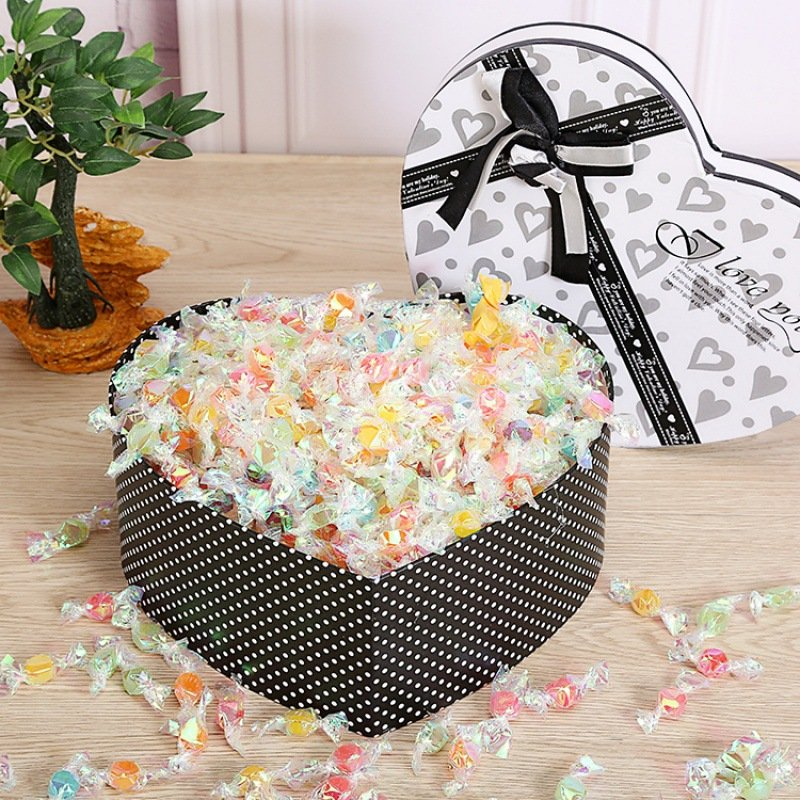 Comb0 500g Kẹo hạc giấy/ kẹo cứng trái cây/ kẹo cứng tình yêu món kẹo ăn vặt quà tặng ngon