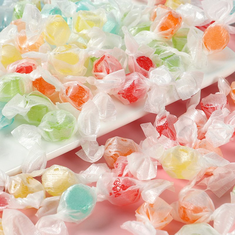 Comb0 500g Kẹo hạc giấy/ kẹo cứng trái cây/ kẹo cứng tình yêu món kẹo ăn vặt quà tặng ngon