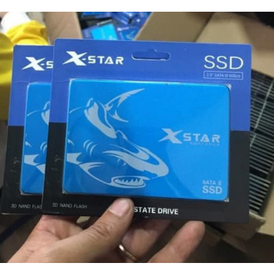 Ổ cứng SSD 128GB XSTAR SATA3 Drive 2.5 Inch Sequential Read 550MB/s - Red bảo hành chính hãng 36 thá