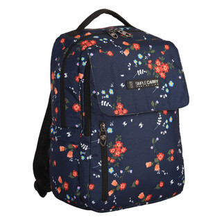 Balo Thời Trang SimpleCarry Issac 22 Họa Tiết Hoa, Ngăn Chứa Rộng Rãi, Trượt Nước