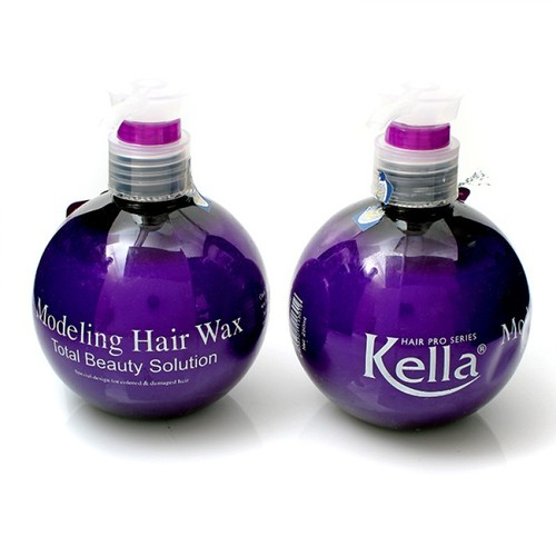 Wax Tạo Kiểu Tóc Xoăn Kella Modeling Hair Wax Màu Tím Lọ 250Ml Hương Nước Hoa