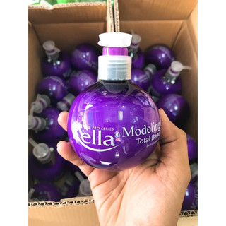 Wax tạo kiểu tóc xoăn kella modeling hair wax màu tím lọ 250ml hương nước hoa