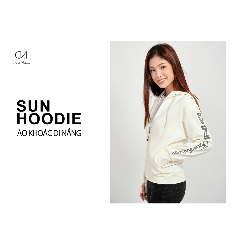 Áo khoác chống nắng Sun Hoodie MÀU Duy Ngọc - thời trang, thoáng mát, chống nắng tối ưu, chất lượng loại 1 cao cấp