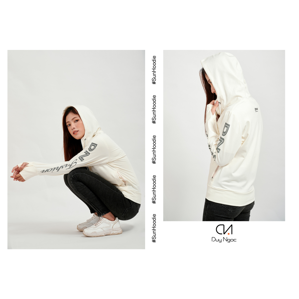 Áo khoác chống nắng Sun Hoodie MÀU Duy Ngọc - thời trang, thoáng mát, chống nắng tối ưu, chất lượng loại 1 cao cấp