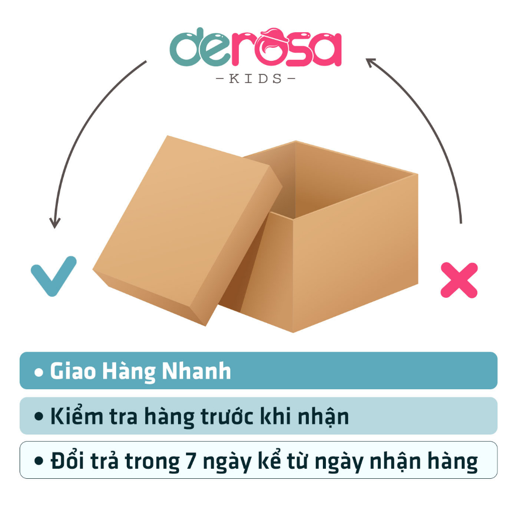 Bộ quần áo thu đông dễ thương dài tay bé gái DEROSA KIDS cho bé 6-24 tháng AWBBZ614B