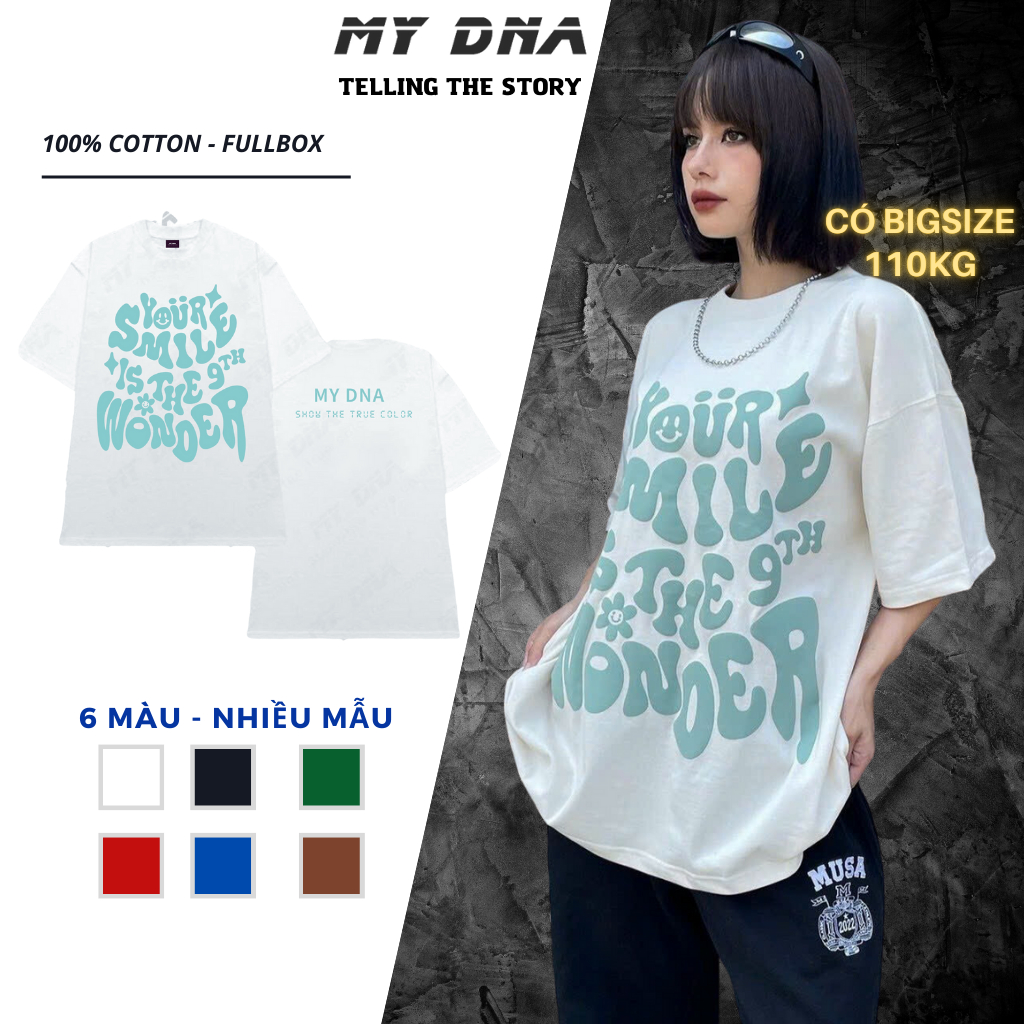 Áo phông thun trắng local brand có bigsize 100kg cặp đôi nam nữ tay lỡ form rộng unisex cotton basic tee fullbox MYDNA