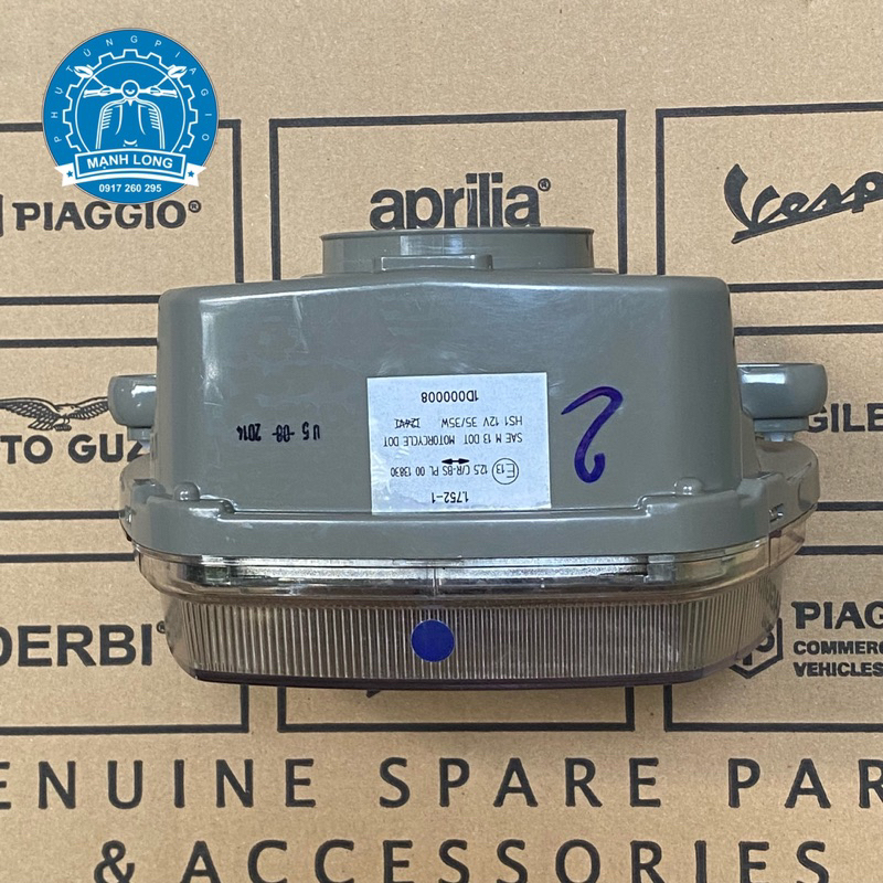 Đèn pha Vespa sprint halogen