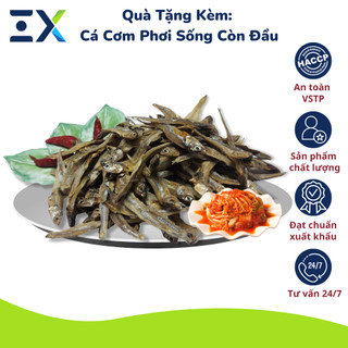 Cá cơm khô phơi sống nguyên con, quà tặng kèm túi 50g ngon cơm, dễ chế biến