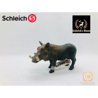 Mô hình động vật , đồ chơi con vật Schleich chính hãng Lợn lòi ( heo rừng ) 14145 - Schleich House