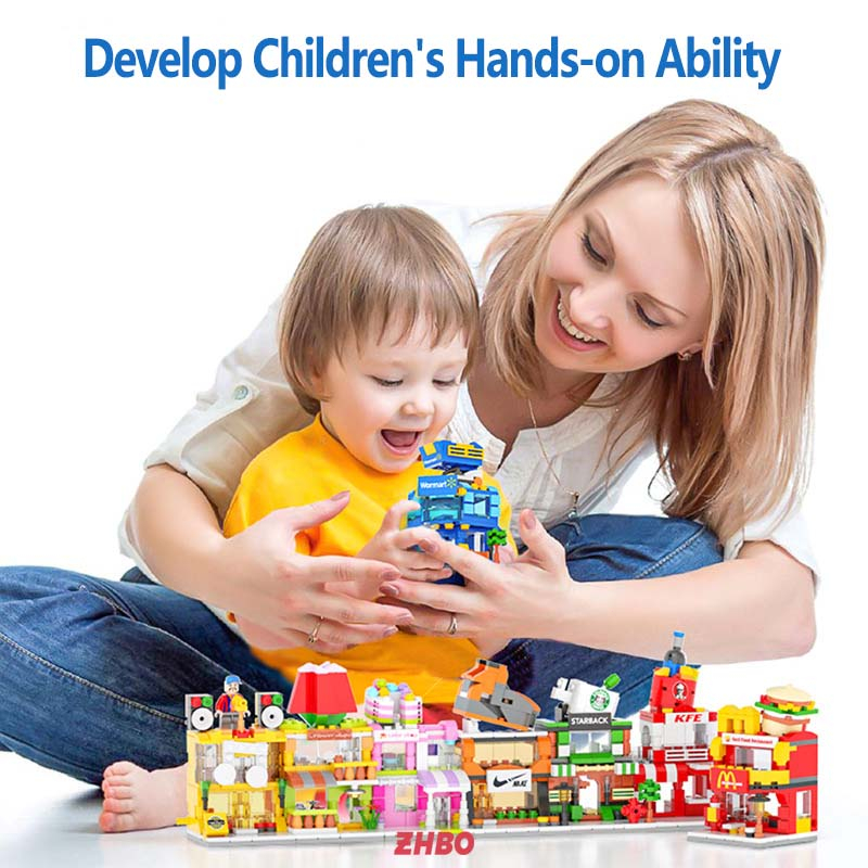 Bộ đồ chơi lắp ráp Starbucks Việt Nam Mô hình Sáng tạo Đồ chơi giáo dục