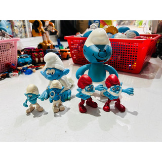Mô hình nhân vật Xì trum The Smurfs Cartoon