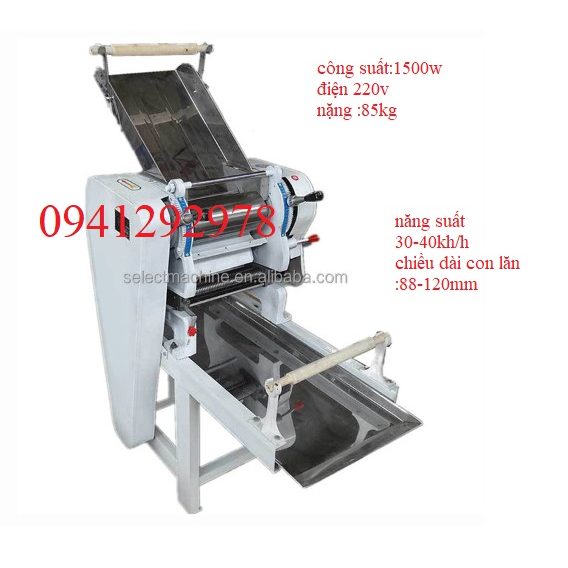 máy cán bột công nghiệp, công suất 1500w, bảo hành 1 năm