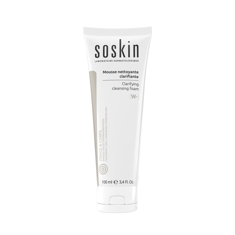Sữa rửa mặt làm trắng da Soskin Clarifying Cleansing Foam 100ml