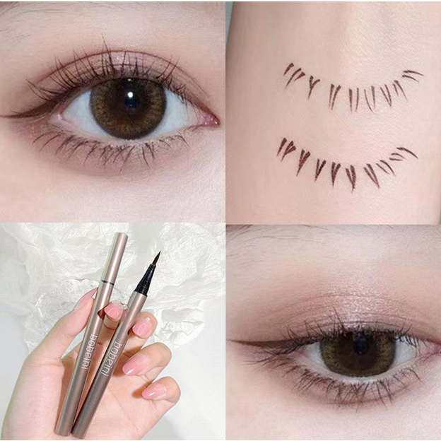 Bút kẻ mắt Bobeini dạng lỏng chống thấm nước nhanh khô 0.6g