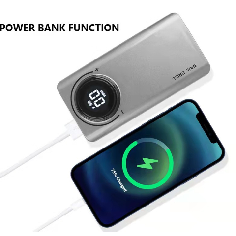 Máy Mài Móng MANICURE UV-201, Máy Mài Nail Mài Gel Tích Điện Cầm Tay Mini Cao Cấp-Tặng Kèm Bồ Đầu Mài, Bảo Hành 12 Tháng