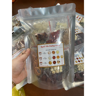 combo 3 set chè tặng 3 bịt Yến 3 bịt táo