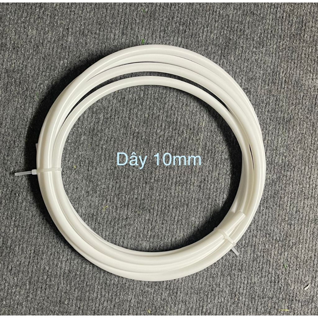 Dây cấp 10mm, dây 6mm dùng cho máy lọc nước RO - Giá bán 1m
