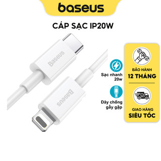 Cáp Sạc Nhanh 20w Baseus Superior Series Type-C,Q.C 3.0 cho IPX Xsm 11 12 13 14Promax