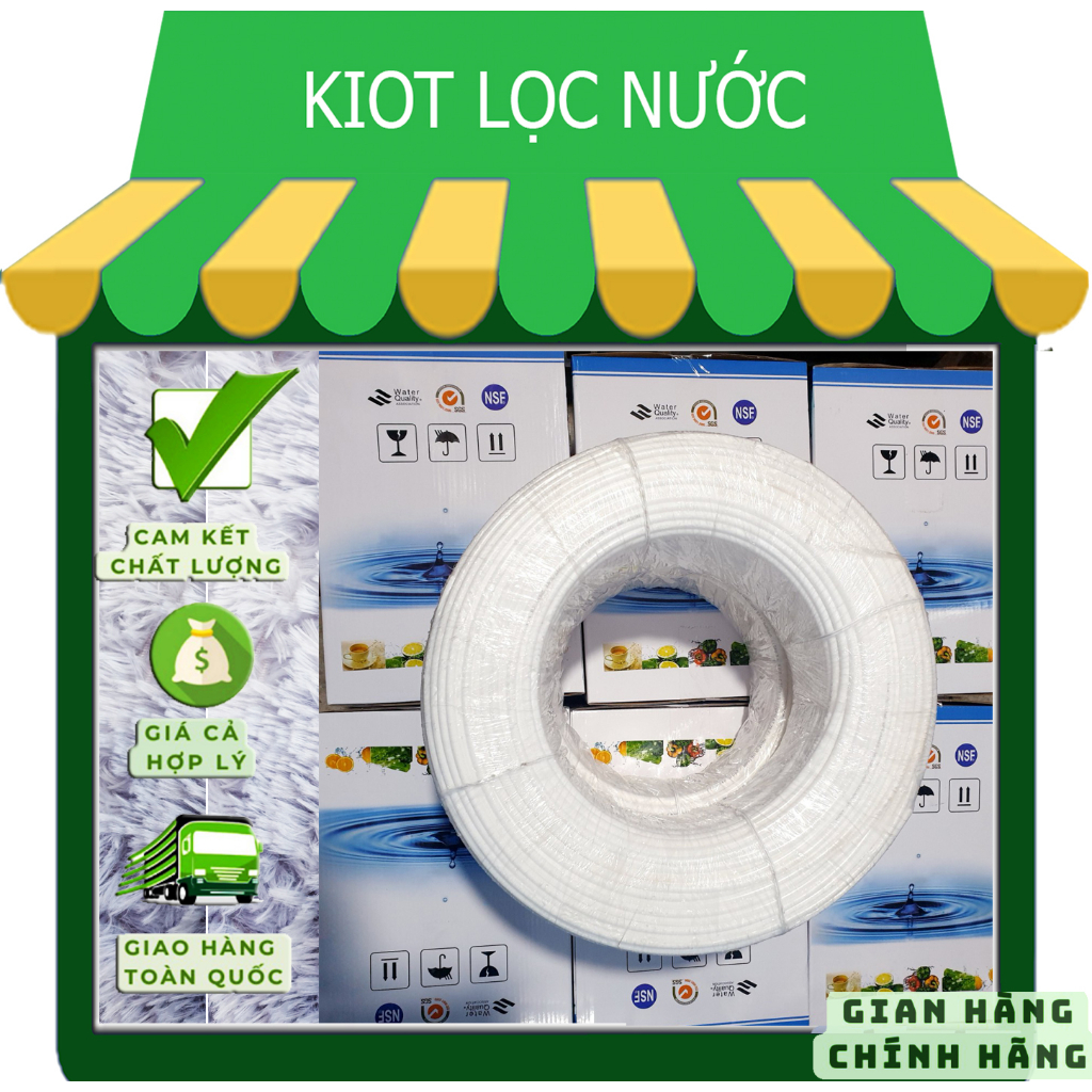 Dây thải, dây 6mm dùng cho máy lọc nước RO gia đình