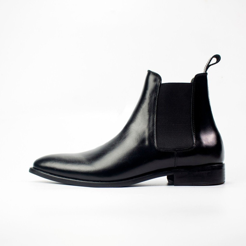 Giày Chelsea Boot Classic Da Bò Thật Nhập Khẩu Nguyên Tấm
