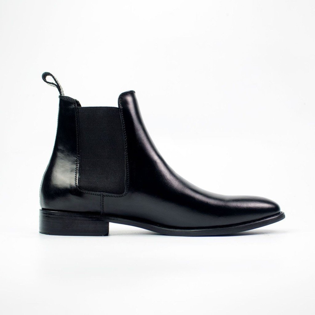 Giày Chelsea Boot Classic Da Bò Thật Nhập Khẩu Nguyên Tấm