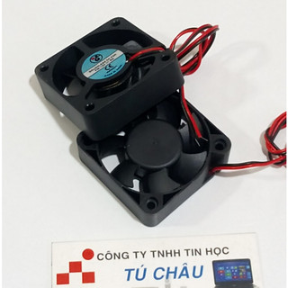 Quạt 5Cm / Dày 1.5Cm - Điện áp DC 12V (Loại 2 dây nguồn)