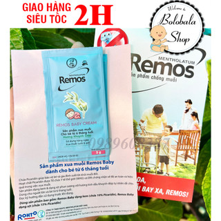 Combo 10 Gói Kem chống muỗi Remos 3g