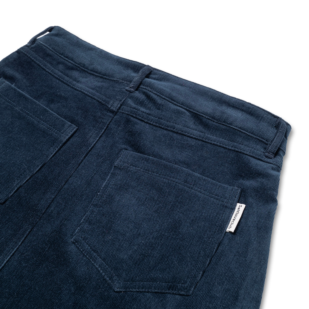 Váy ngắn Nhung tăm SLC / Corduroy Short Skirt SLC - Đen/Navy/Xám