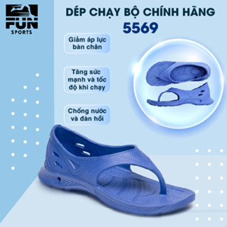 Dép Chạy Bộ Ysandal Chính Hãng B&M Đài Loan Mã BCU5569 Quai Hậu Nam Nữ Nhựa EVA Xanh Lam Fun Sports