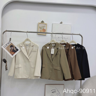 Áo blazer,Áo vest mẫu mới vạt xẻ 90911
