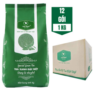 Thùng trà xanh đặc biệt lộc phát 1kg