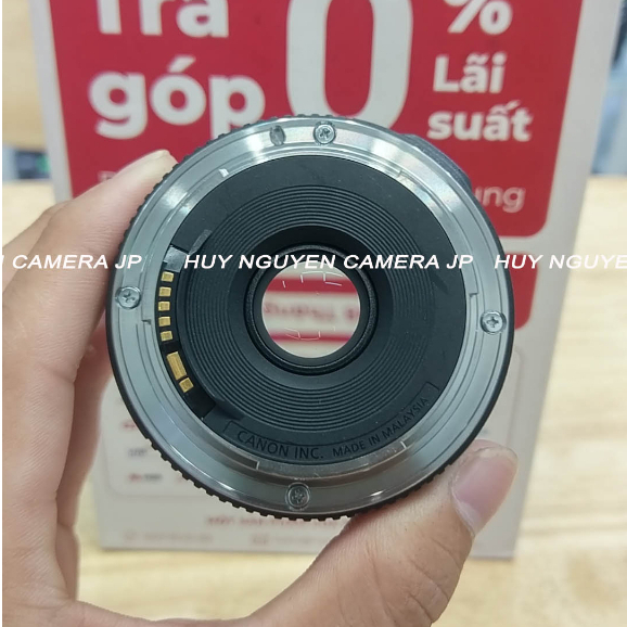 ỐNG KÍNH CANON 40 F2.8 STM DSLR , HAI MÀU TRẮNG VÀ ĐEN