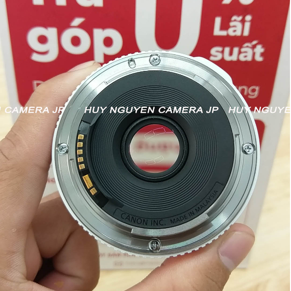 ỐNG KÍNH CANON 40 F2.8 STM DSLR , HAI MÀU TRẮNG VÀ ĐEN