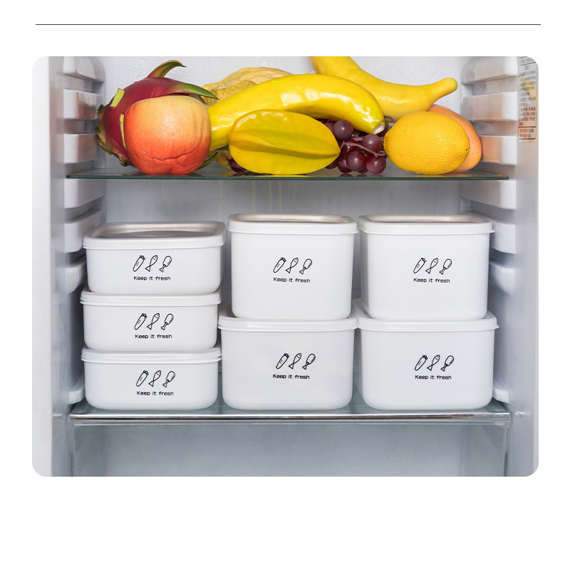 Combo 5 hộp nhựa đựng thực phẩm 900ml. Hộp chứa đồ tủ lạnh tiện lợi