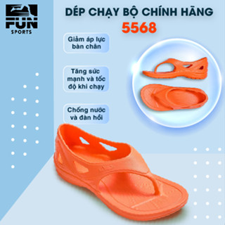 Dép Chạy Bộ Ysandal Chính Hãng B&M Đài Loan Mã BCU5568 Quai Hậu Nam Nữ Nhựa EVA Màu Cam Fun Sports