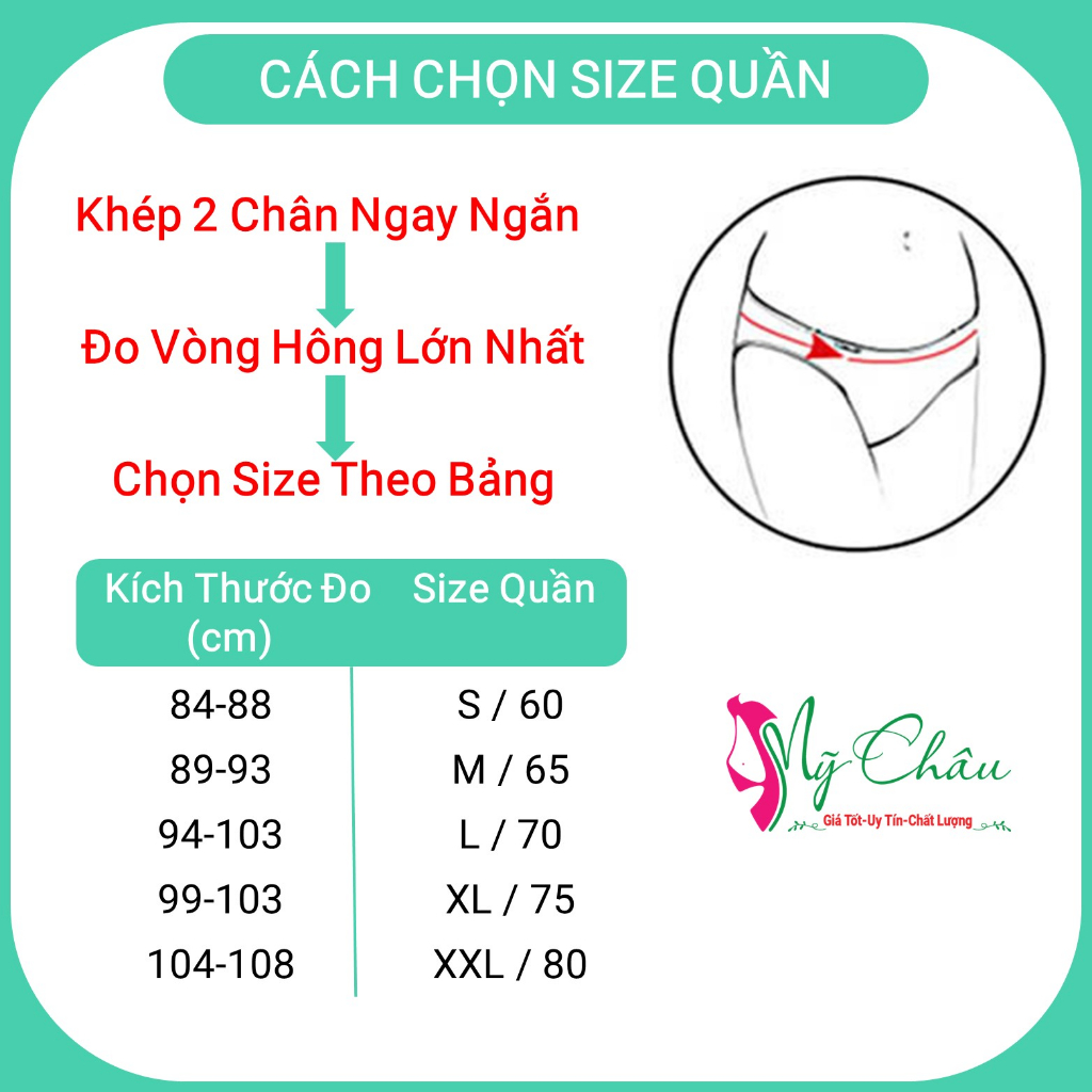 Quần Lót Nữ Thái Lan Ren Thun Lạnh Mềm Mại Trẻ Trung Dễ Thương Cạp Quần Cao Sisterhood 431 Mỹ Châu Shop