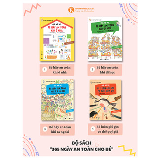 Sách - Bộ sách 365 ngày an toàn cho bé