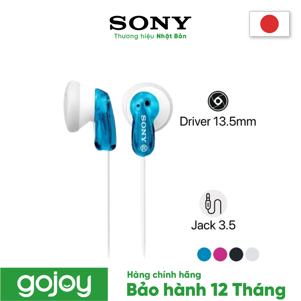 Tai nghe nhét tai Sony MDR-E9LP chất âm hay chính hãng - Bảo hành 12 tháng