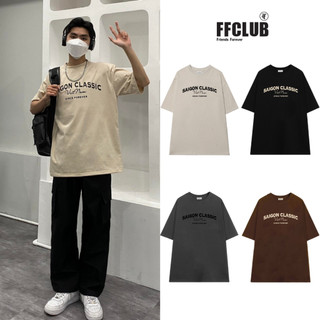 Áo thun ff form rộng saigon since forever tee, vải thun 2 chiều cotton 250gsm