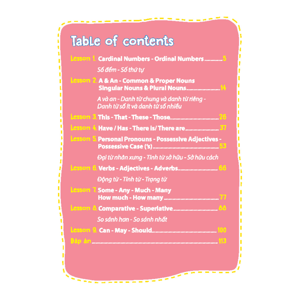 Sách - English Grammar For Movers 1  - MT