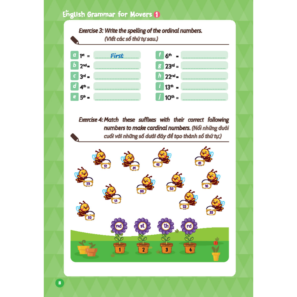 Sách - English Grammar For Movers 1  - MT