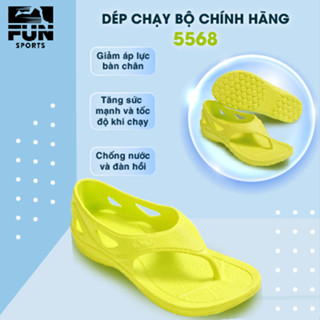 Dép Chạy Bộ Ysandal Chính Hãng B&M Đài Loan Mã BCU5568 Quai Hậu Nam Nữ Nhựa EVA Vàng Chanh FunSports