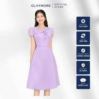 Váy Đầm Nơ Đính Đá CLAYMORE Mã CDA2S3F04726