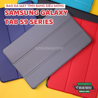 Bao da bảo vệ máy tính bảng samsung galaxy tab s9 - s9 plus - s9 fe ultra - a9 - a9 plus dạng flip siêu mỏng